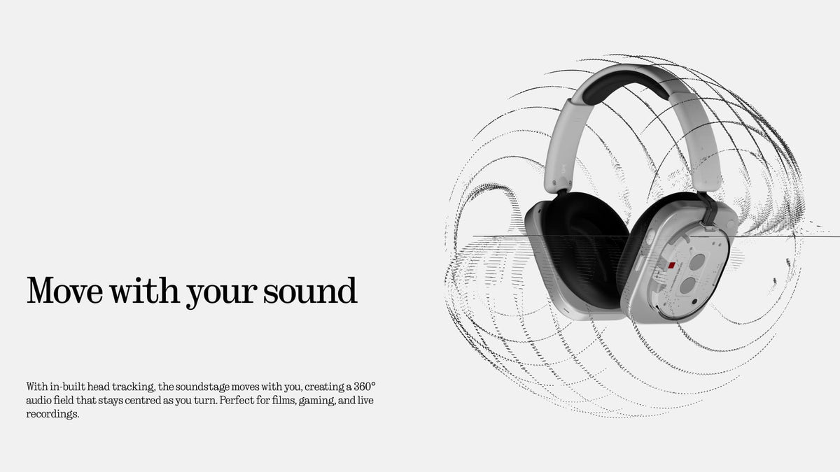 Nothing - Headphone (1) Wireless Over-Ear Bluetooth Headphones - White
