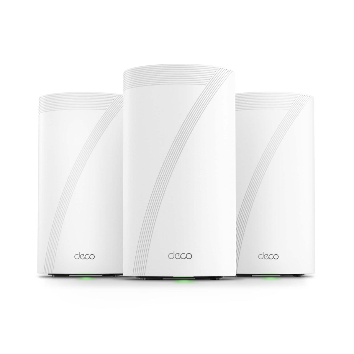 TP-Link - Deco 7 Elite BE33000 Quad-Band Wi-Fi 7 Whole Home Mesh Router System – Deco BE95 (3-Pack) - White