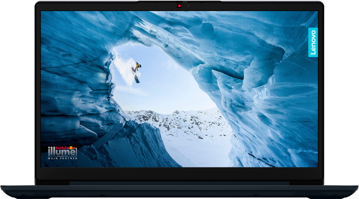 Lenovo - IdeaPad 1 14" HD Laptop - Intel Celeron N4020 2019 - 4GB Memory with 128GB eMMC Storage - Abyss Blue