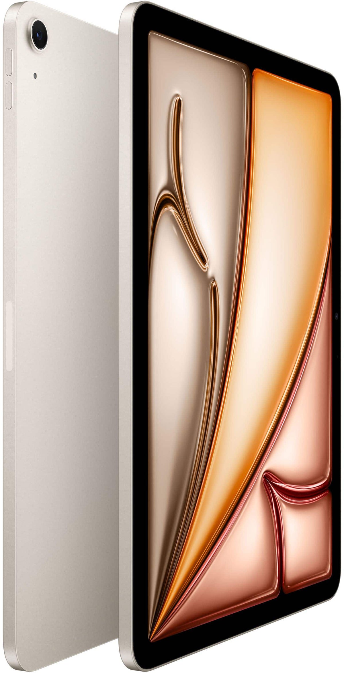 Apple - Geek Squad Certified Refurbished11-inch iPad Air M4 chip Wi-Fi 128GB - Starlight
