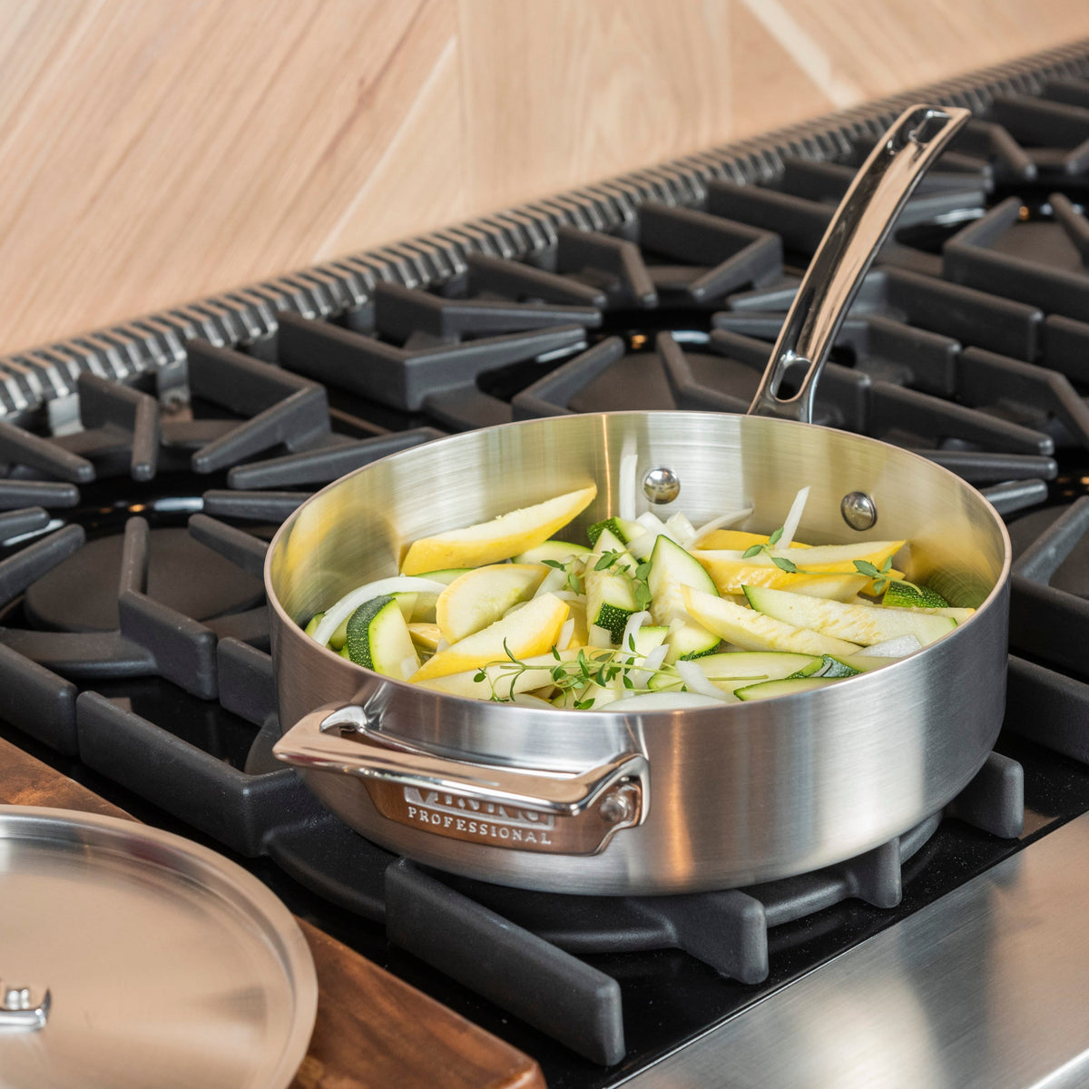 Viking - Professional 5 Ply, 10 Piece Cookware Set- Satin - Stainless Steel