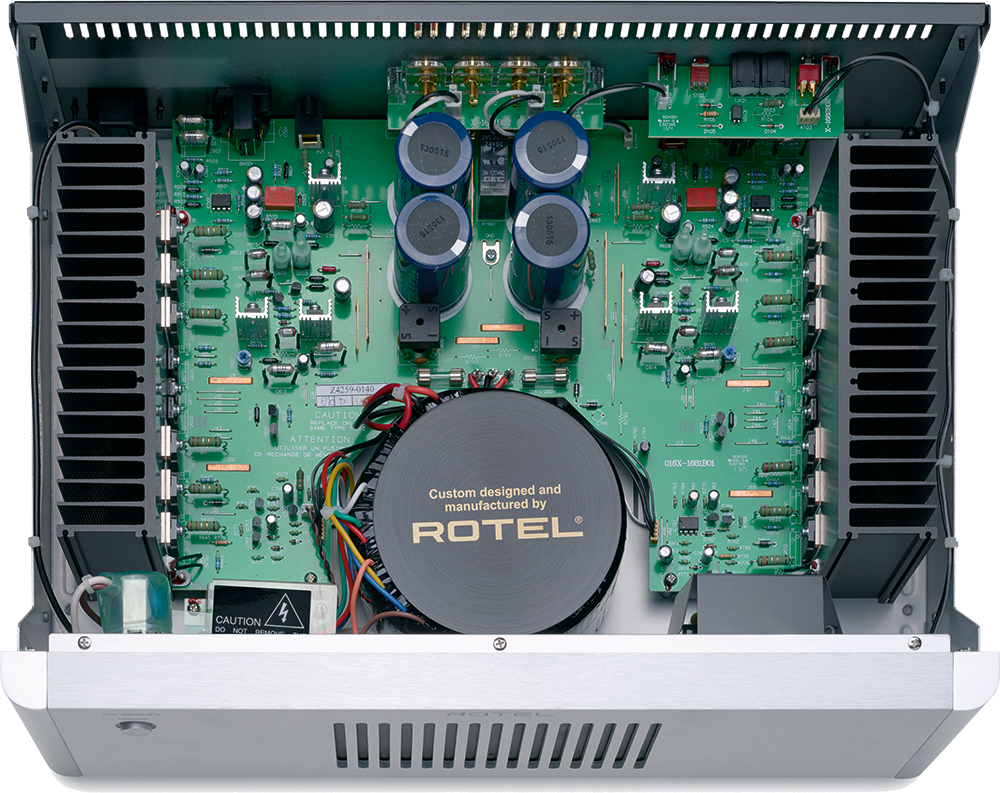 Rotel - RB-1552MKII 130W 2-Ch Stereo Amplifier - Black