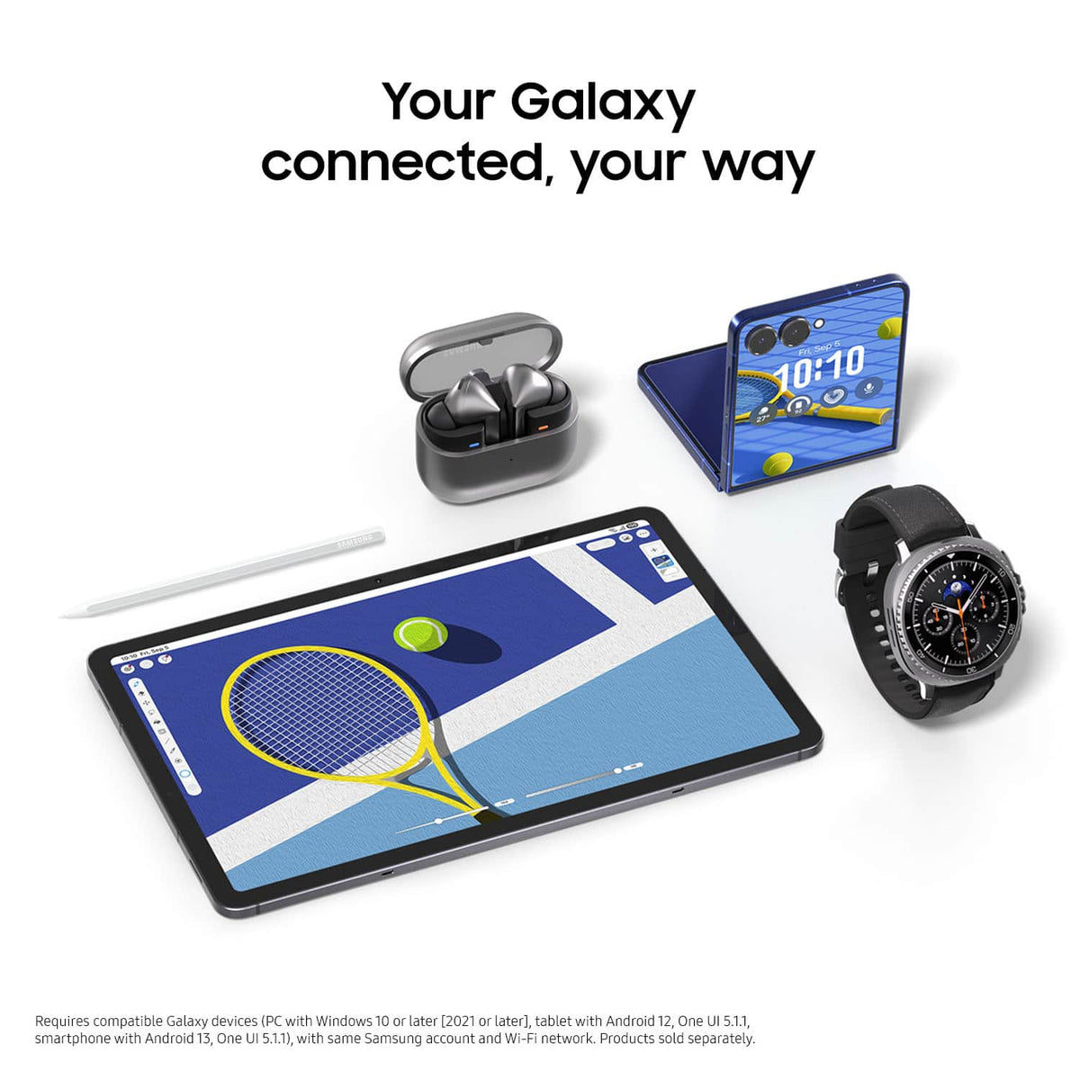 Samsung - Geek Squad Certified Refurbished Galaxy Tab S11 - 11" 256GB - Wi-Fi -with S-Pen - Gray