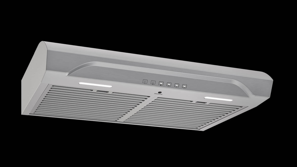 Broan - 30 inches - Convertible - Under cabinet Range Hood - Stainless Steel