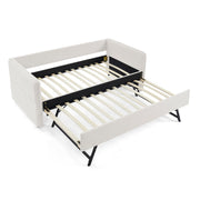Upholstered Daybed With Pop Up Trundle