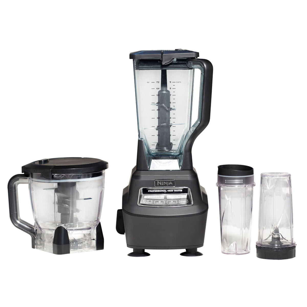 Ninja - Mega Kitchen System 72-Oz. Blender - Black