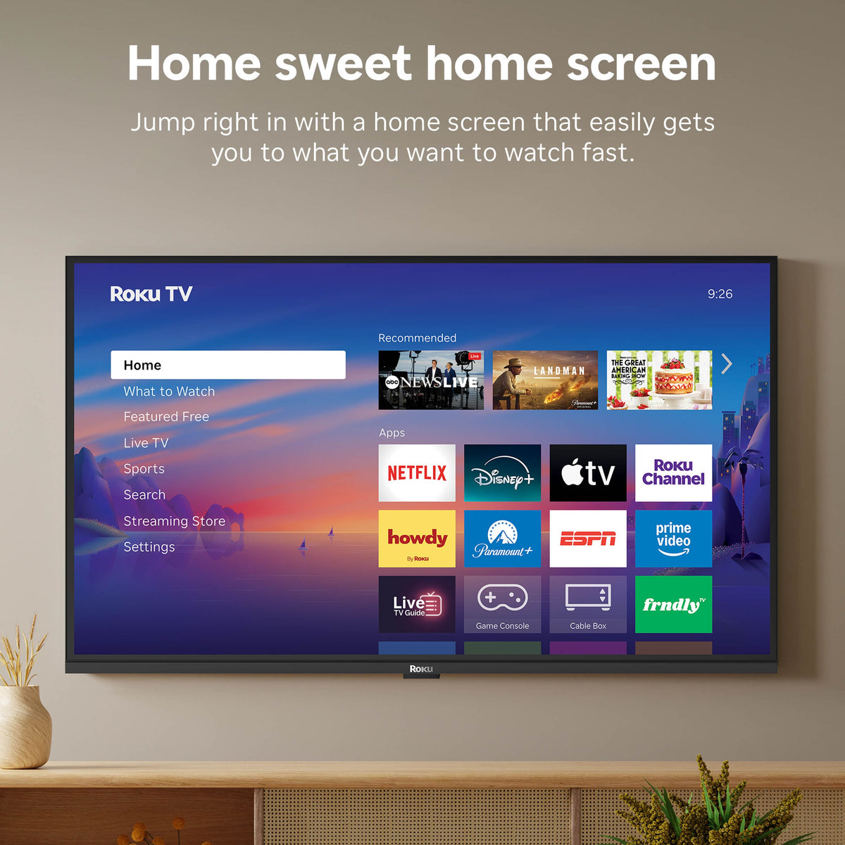 Roku - 32" Class Select Series HD (720p) LED Smart RokuTV (2026)