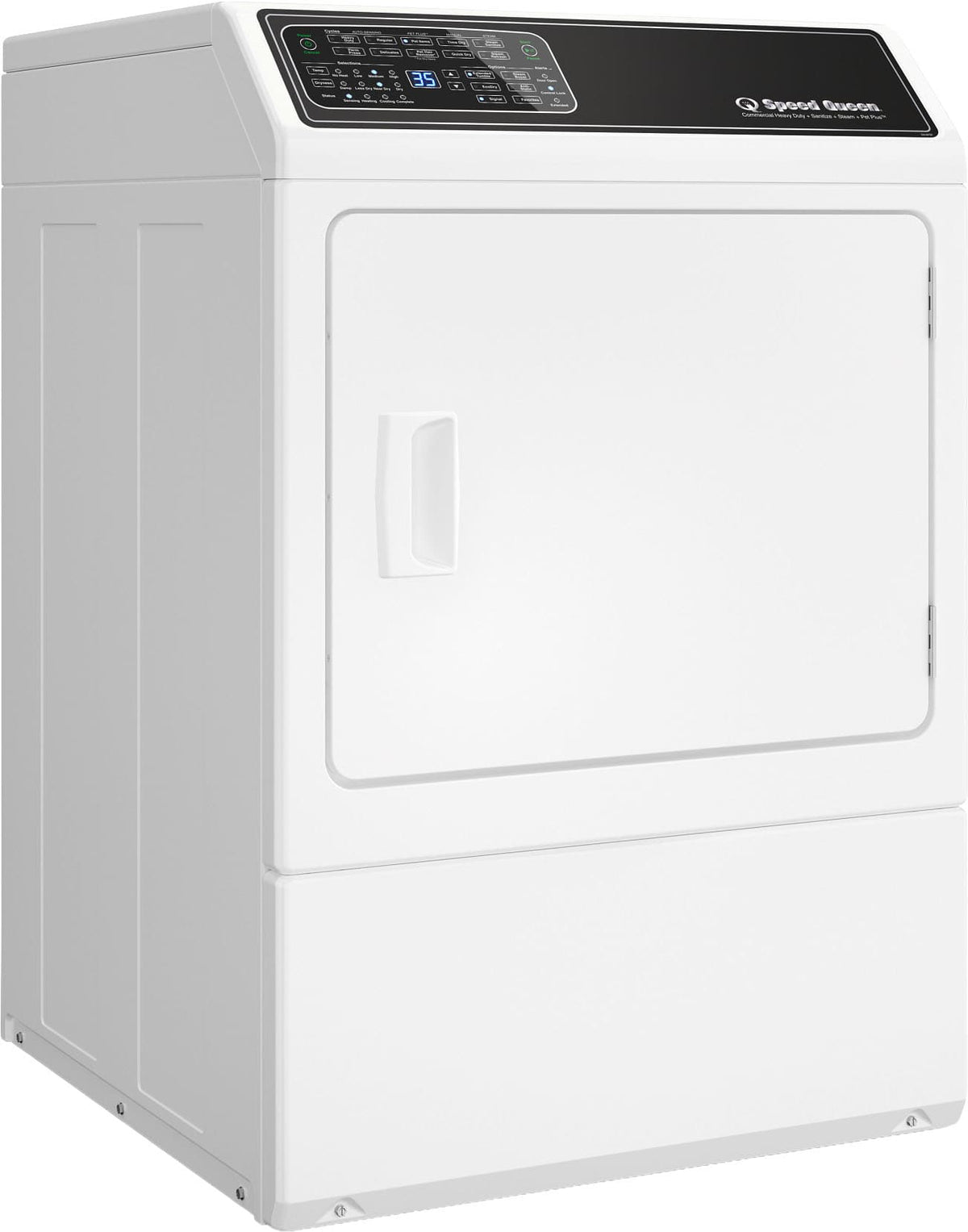 Speed Queen - DF7 - Commercial Heavy Duty Electric Dryer - White