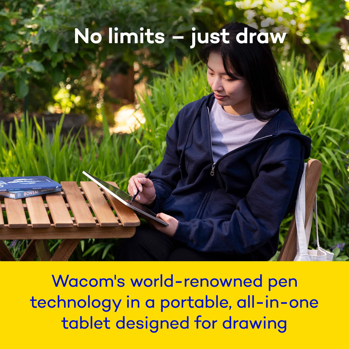 Wacom - MovinkPad 11, Android Mobile Drawing Tablet, 11.45" with Battery-Free Slim Pro Pen 3, 8GB RAM/128 GB Storage - Silver