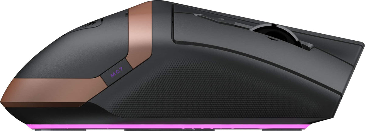 Turtle Beach - Command Series MC7 Advanced Wireless Touchscreen Optical Gaming Mouse for Windows 10/11 PC - Wireless - Black