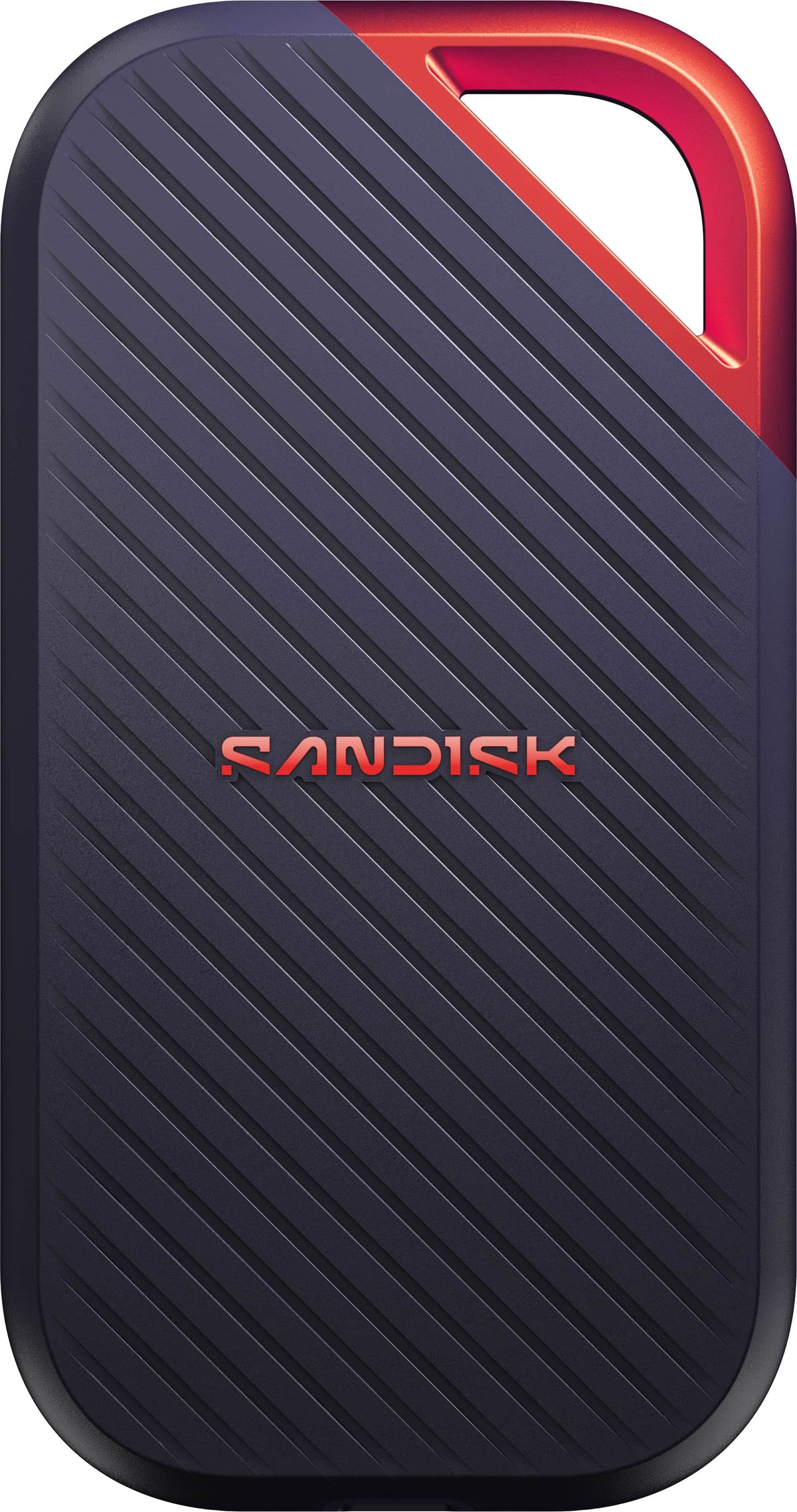 SANDISK - 2TB Extreme PRO Portable SSD USB Type-C, USB4, up to 4000/3800 MBs R/W speeds, IP65 and up to 3-meter drop resistance - Black