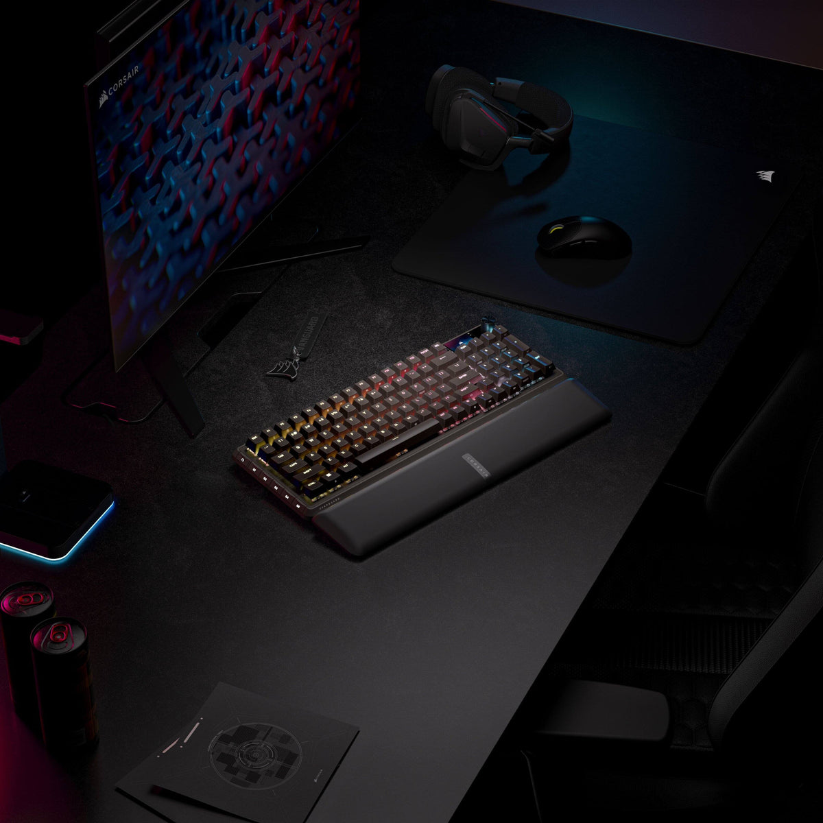 CORSAIR - VANGUARD 96 WIRELESS Mechanical Gaming Keyboard for PC - Black