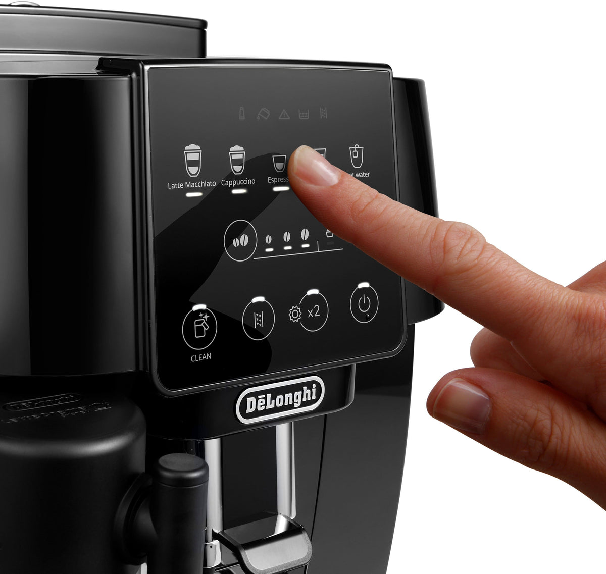 De'Longhi - Magnifica Start Fully Automatic Espresso Machine with Automatic Milk Frother - Black