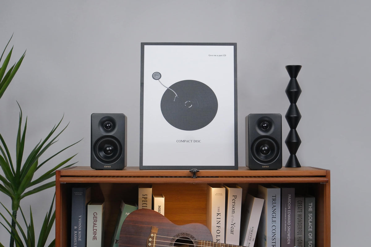 Edifier - M60 Compact Desktop 2.0 Speakers (Pair) - Black