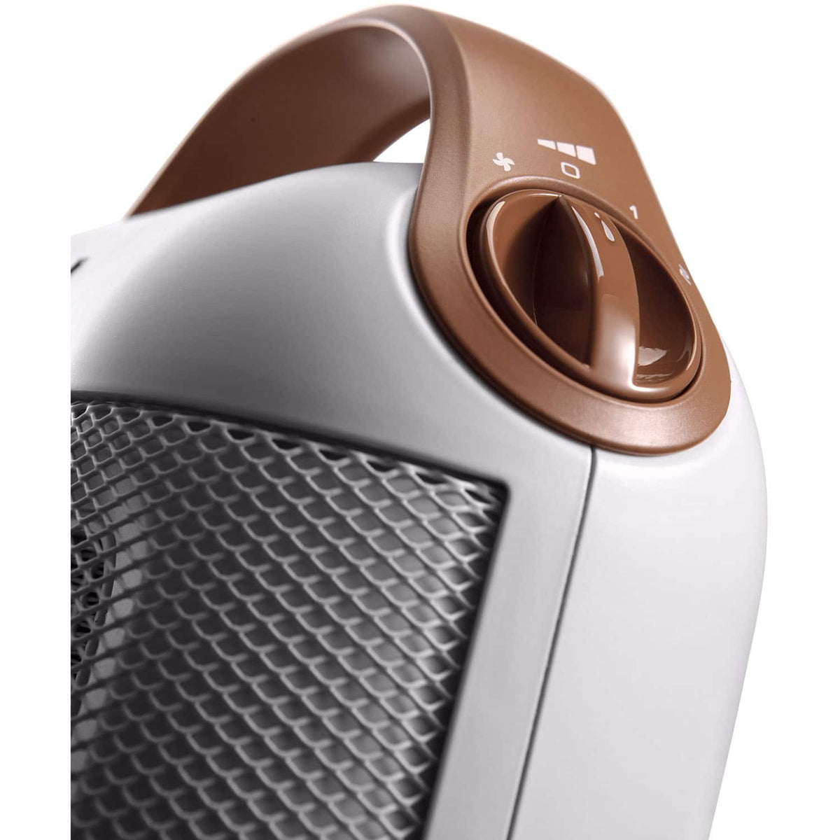 De'Longhi - Capsule 1500W Compact Ceramic Heater - White
