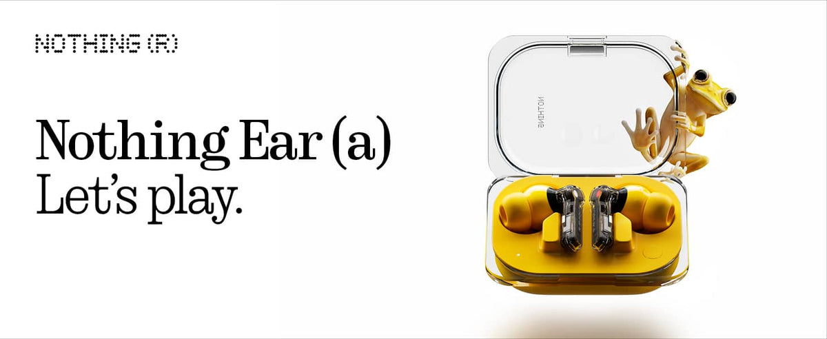 Nothing - Ear (a) Wireless Bluetooth Earbuds - Black