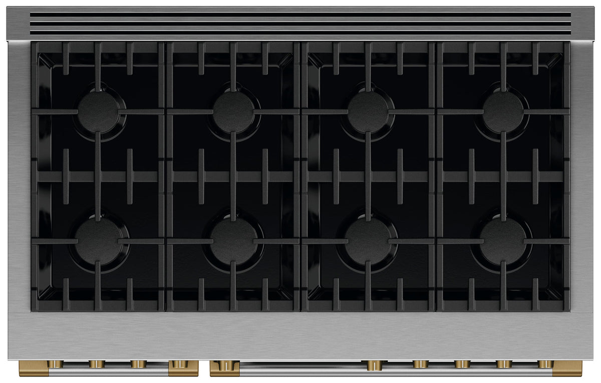 Fisher & Paykel - Pro Range Dial Kit, 48", Hybrid - Compatible with RHV3-484 - Brass