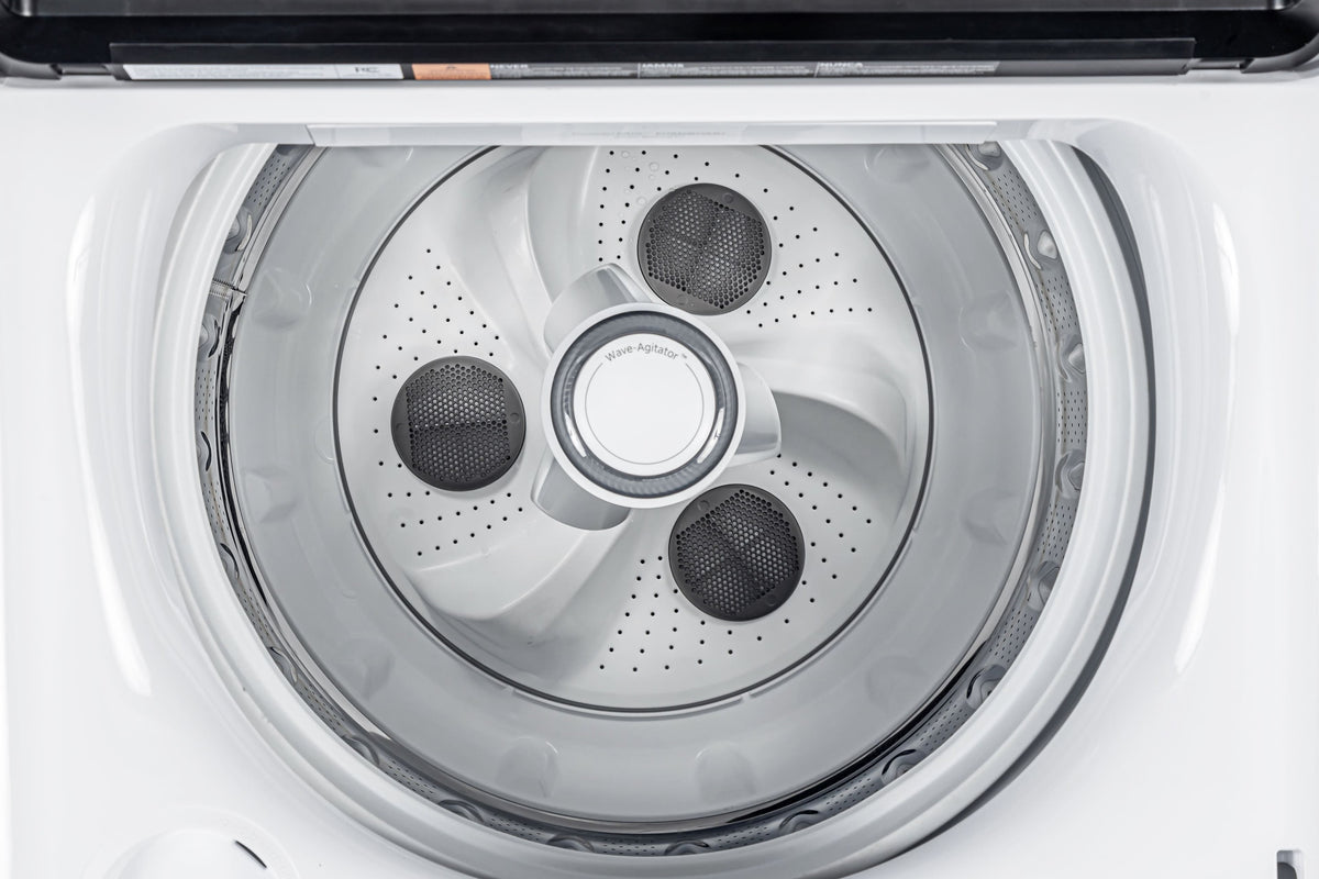Midea - 4.4 Cu. Ft. Top Load Agitator Washer with PowerMix Spray - White