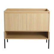 Mueble de baño independiente y puertas de gabinete de cierre suave