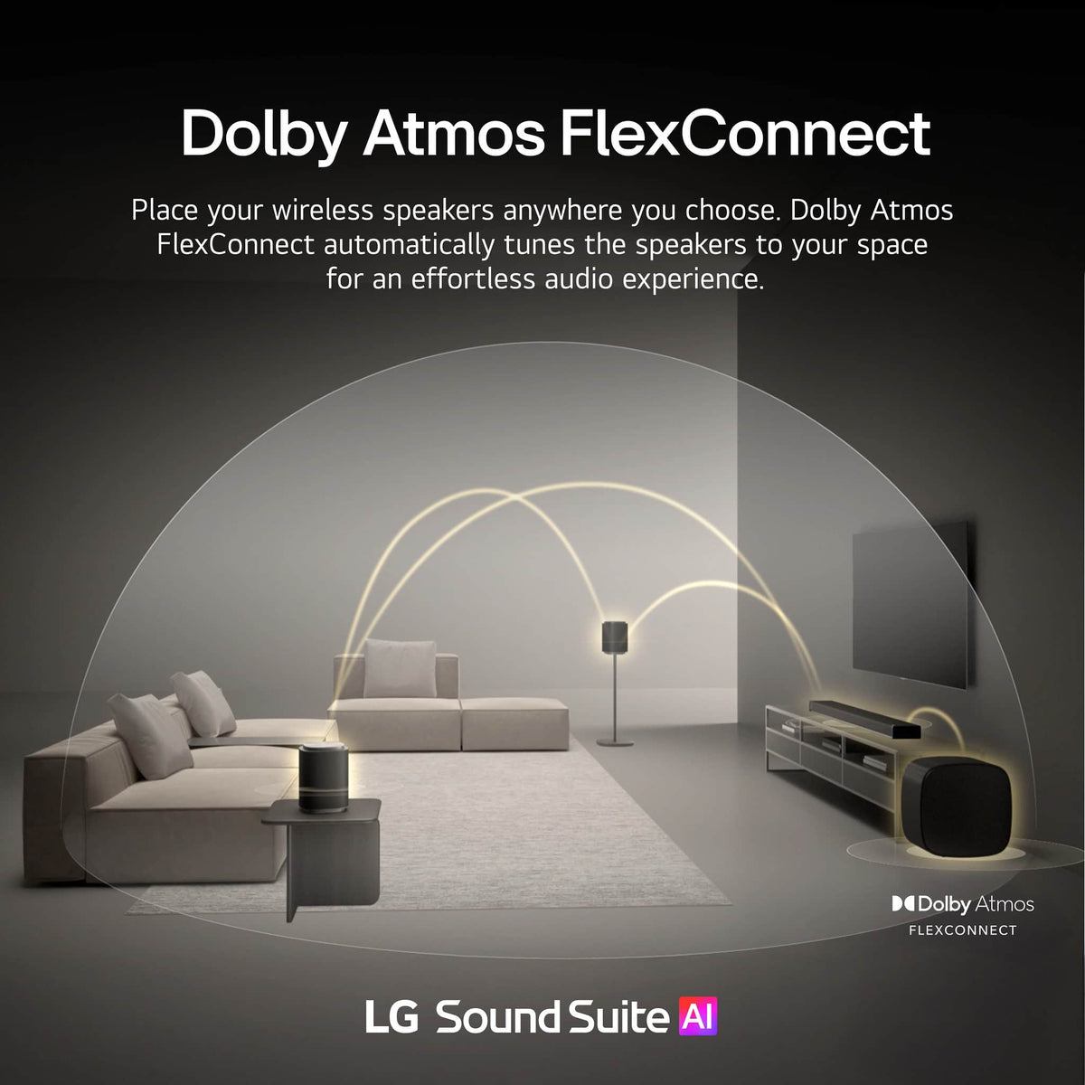 LG - Sound Suite W7 Wireless Subwoofer - Black