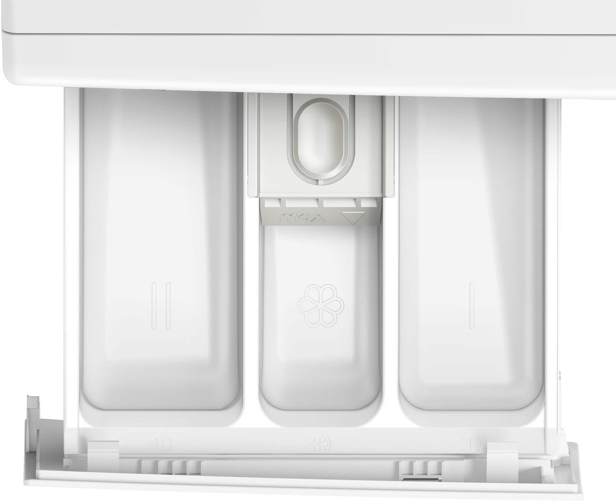 Bosch - 300 Series 2.2 Cu. Ft. High-Efficiency Stackable Smart Front Load Washer - White