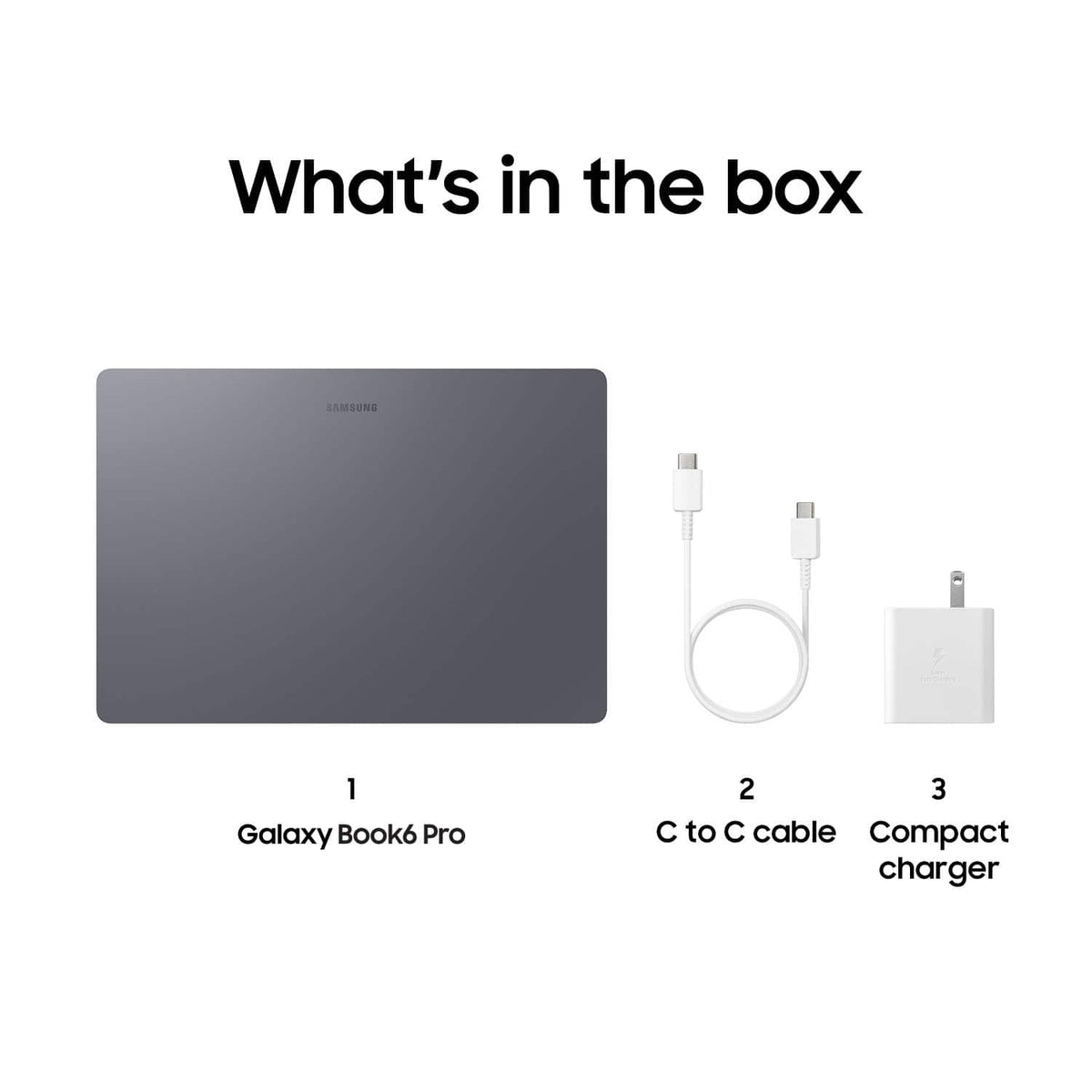 Samsung - Galaxy Book6 Pro - Copilot+ PC - 16" 3K AMOLED Touch Screen Laptop - Intel Core Ultra 7 - 16GB Memory -1TB SSD - Gray