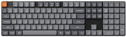 Keychron - K5 Max 100% Custom Wireless RGB Mechanical Keyboard with Programmable QMK/VIA Hot-Swappable Red Switch - Black