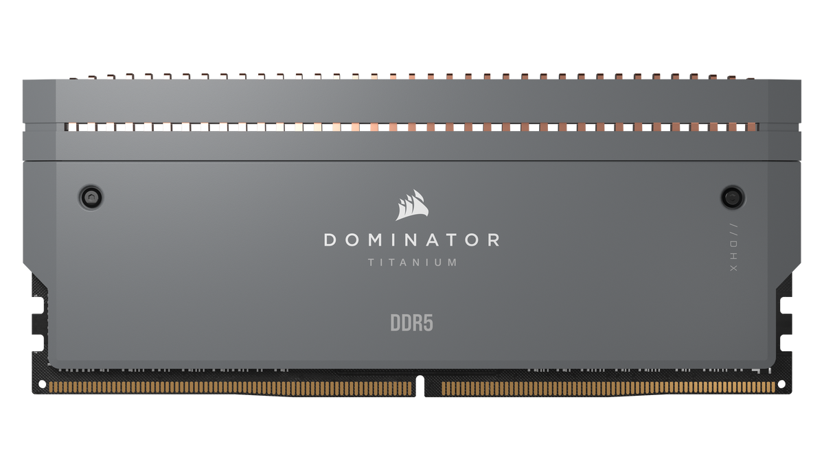 CORSAIR - DOMINATOR TITANIUM 64GB (2 x 32GB) DDR5 6000 CL30-36-36-76 1.40V Intel XMP & AMD EXPO - Gray