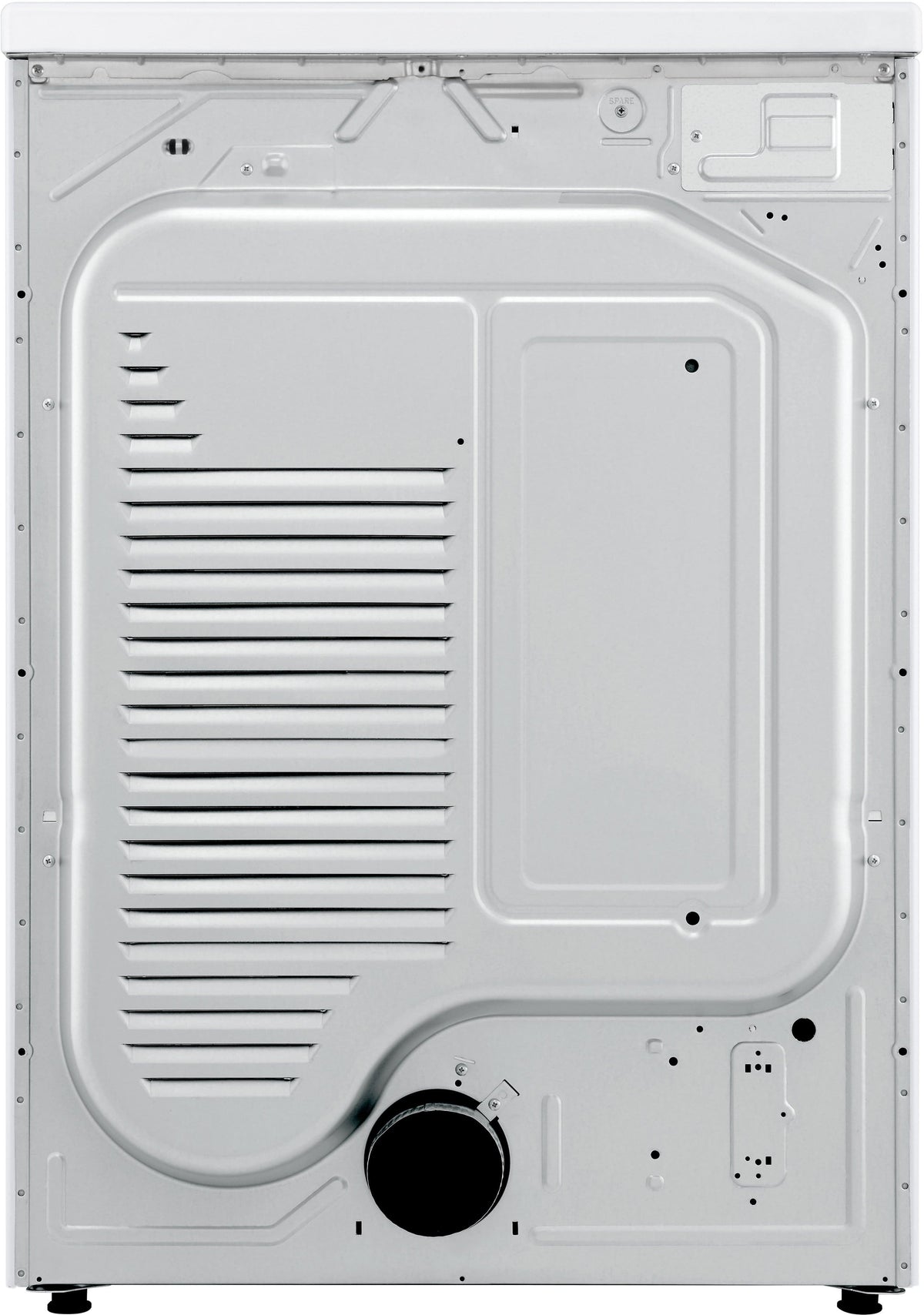 LG - 7.4 Cu. Ft. Ultra Large Stackable Smart Electric Dryer with AI Sensor Dry and LoDecibel Quiet Operation - White
