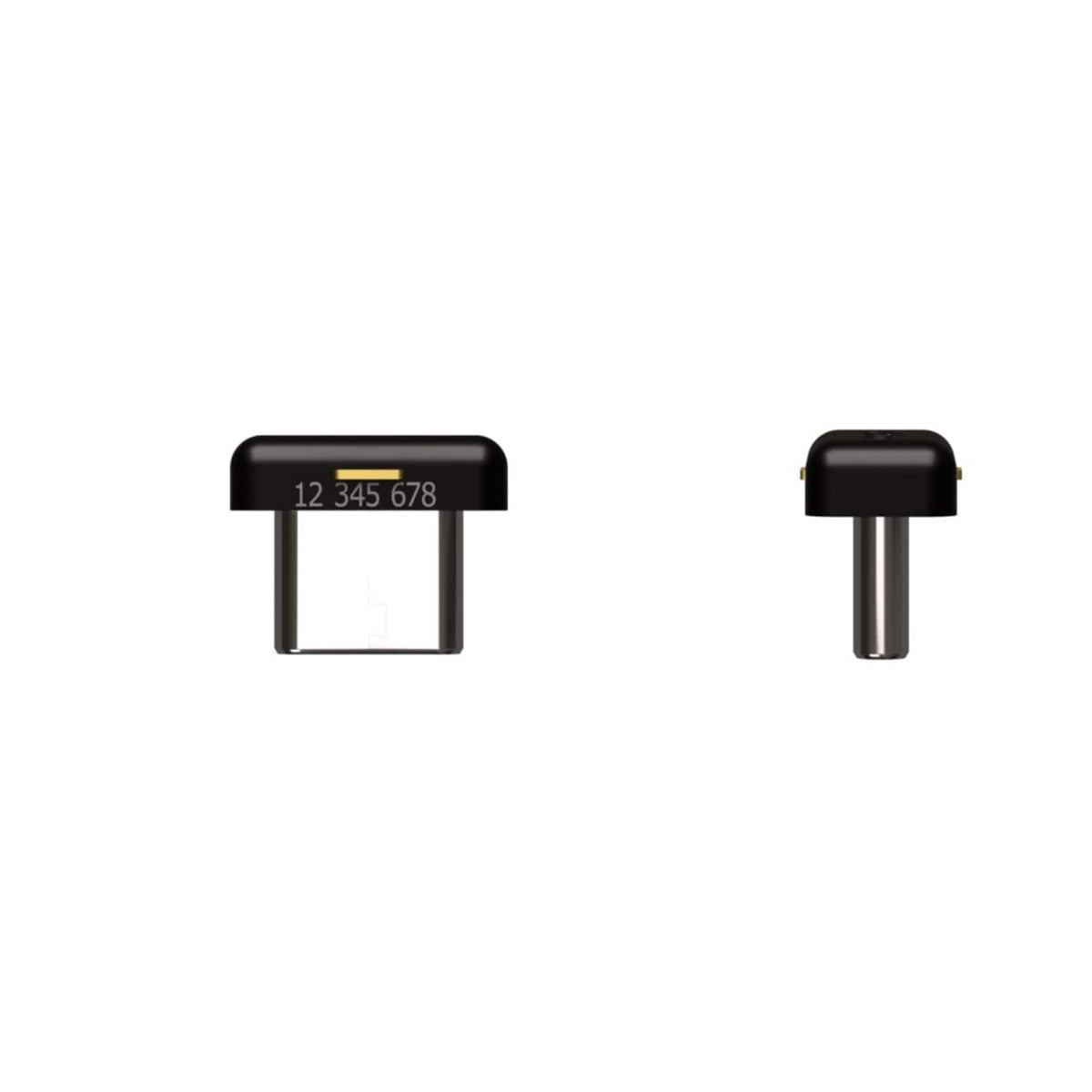 Yubico - YubiKey 5C Nano - Two-Factor authentication (2FA) Security Key, Connect via USB-C, Compact Size, FIDO Certified - Black