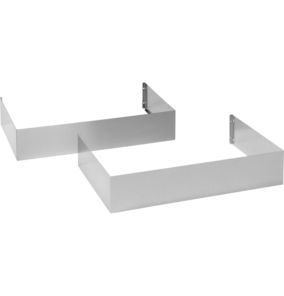 Monogram - 8' Ceiling Duct Cover Kit for ZVWS481SRSS Wall Mount Ventilation Hood - Stainless Steel