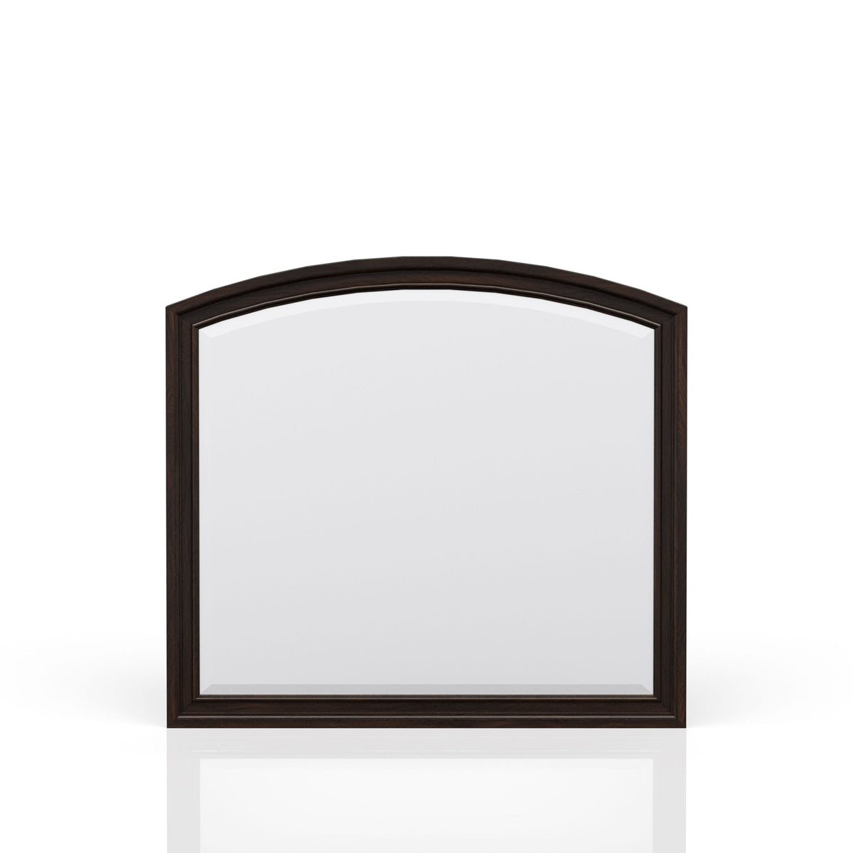 Elegant Design Mirror - Dark Cherry