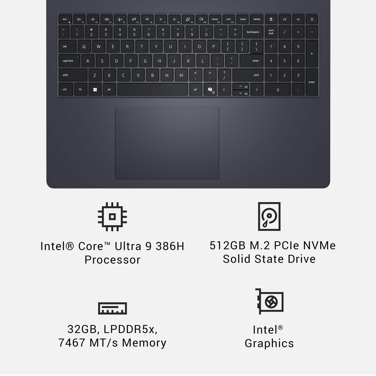 Dell - 16" 3K OLED Touchscreen Laptop - Intel Core Ultra 9 386H 2026 - 32GB Memory - 512GB Storage - Copilot+ PC - Celestial Blue