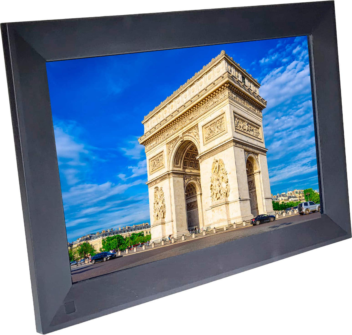 Sunpak - 10.1” Wi-Fi Touchscreen Digital Frame - Black