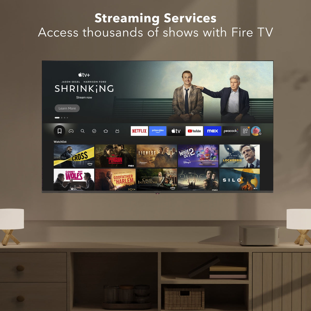 Insignia™ - 65-inch Class F50 Series LED 4K UHD Smart Fire TV