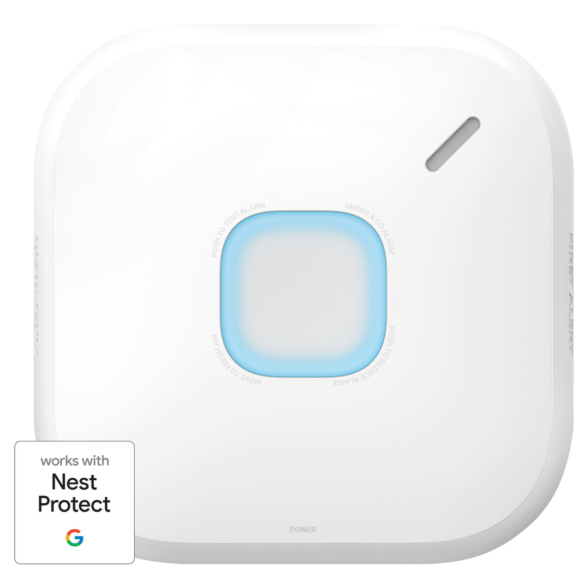 First Alert - Smoke and Carbon Monoxide Detector Hardwired - White