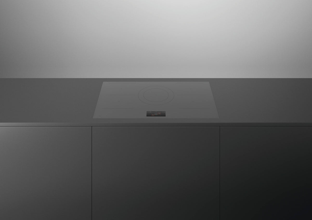 Fisher & Paykel - 36 in. Wide 5 Element Primary Modular Induction Built-in Electric Cooktop, 5 Zones with SmartZone - Gray