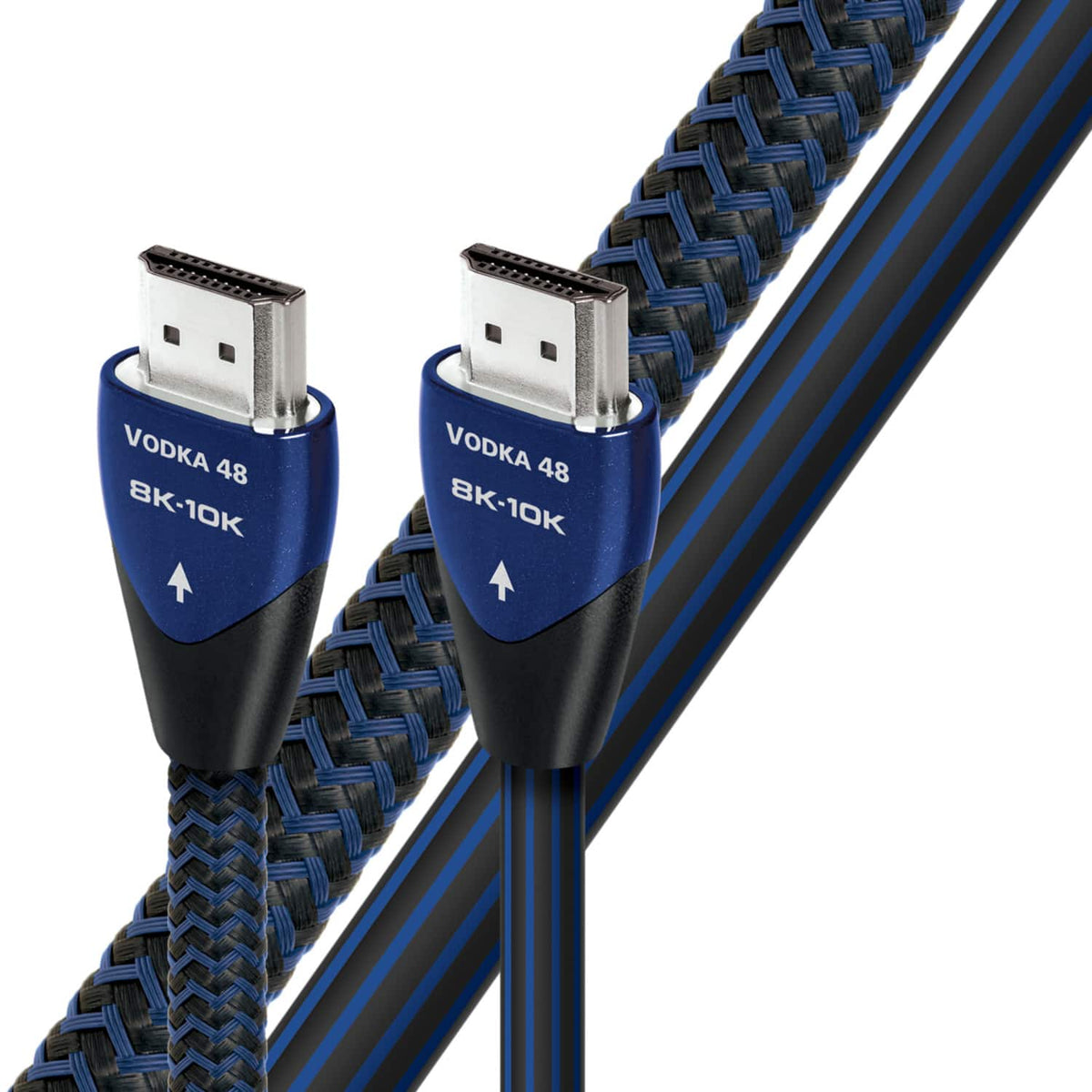 AudioQuest - Vodka 48 4.9' 4K-8K-10K 48Gbps HDMI Cable - Blue on Black