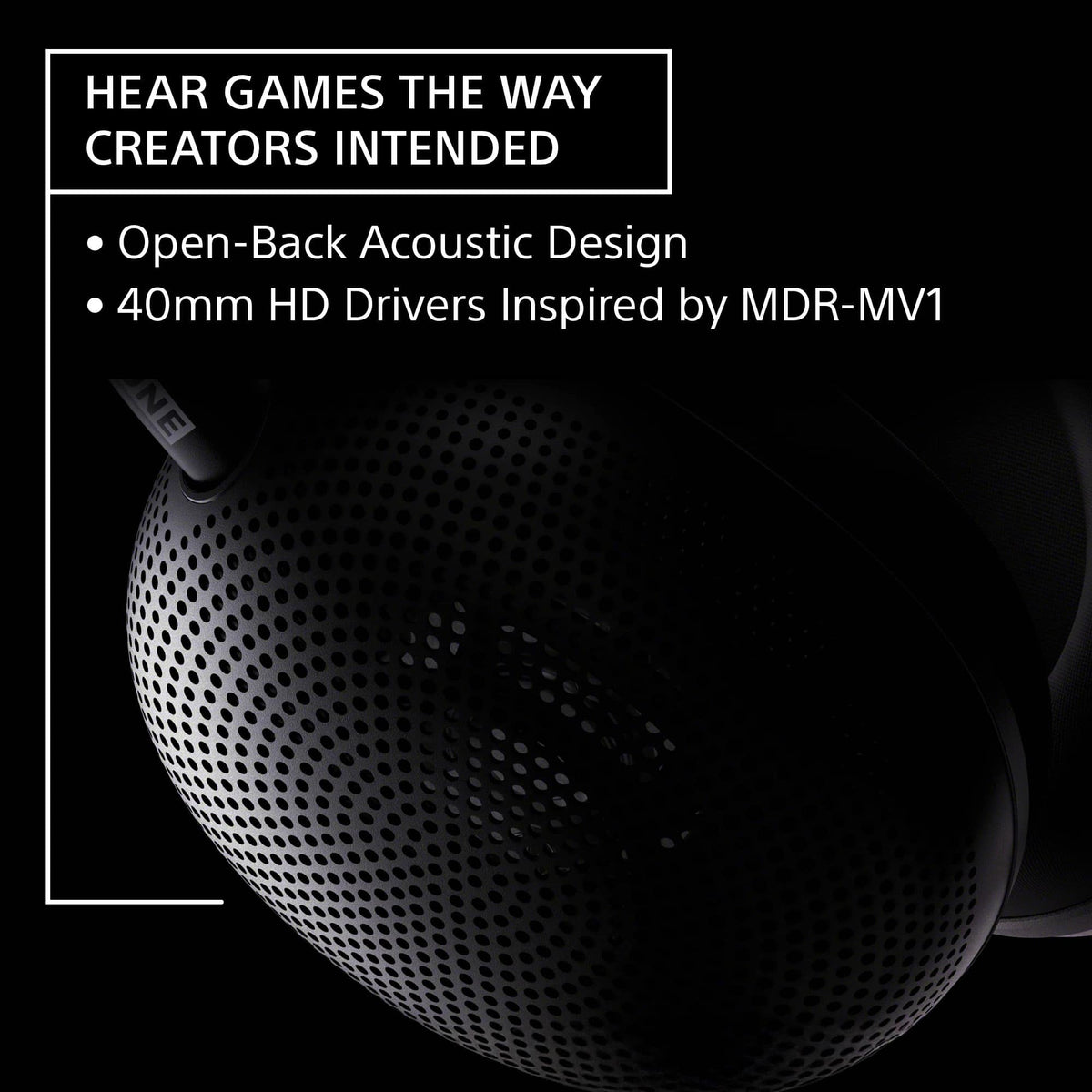 Sony - INZONE H6 Air Wired Open-back Gaming Headset for PC, PS5, PS4, Xbox, and Mobile - Black