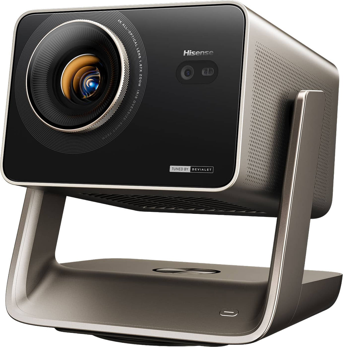 Hisense - C3 Ultra Triple Laser Smart Projector, 4000 Lumens, 65"-300", 4K, DLP, IMAX Enhanced, Dolby Vision - Gray