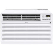 LG - 450 Sq. Ft. 10,000 BTU 230V Through-the-Wall Air Conditioner with 11,200 BTU Supplemental Heat Function - White
