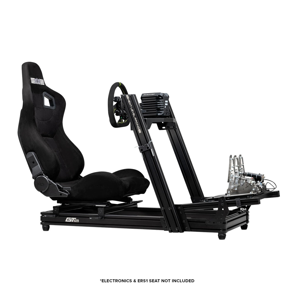 Next Level Racing - GTElite Lite Racing Simulator Cockpit Wheel Plate Edition - Black