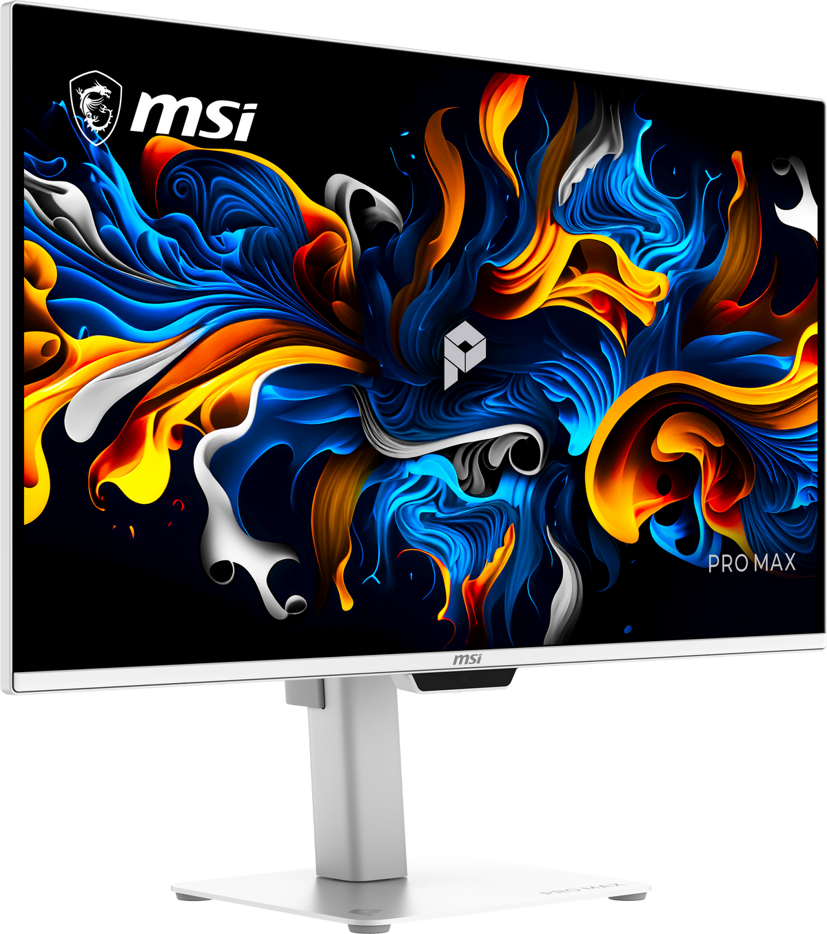 MSI - PRO MAX 271UPXW12G 27" UHD 120Hz 0.03ms QD-OLED FreeSync Premium Pro True Black 400 Pro Monitor (DisplayPort, HDMI) - Matte White