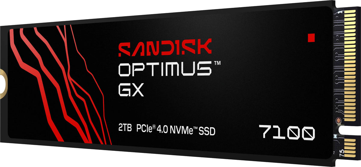 SANDISK - 2TB Optimus GX 7100 PCIe 4.0 x4 M.2 2280 NVMe SSD