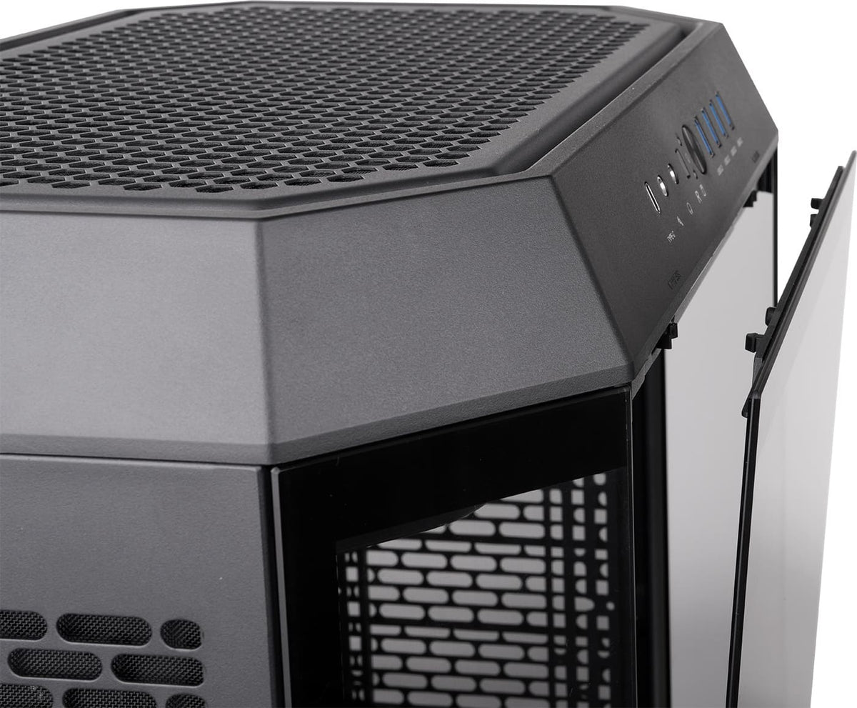 Thermaltake - Tower 600 Mid Tower ATX PC Case - Black