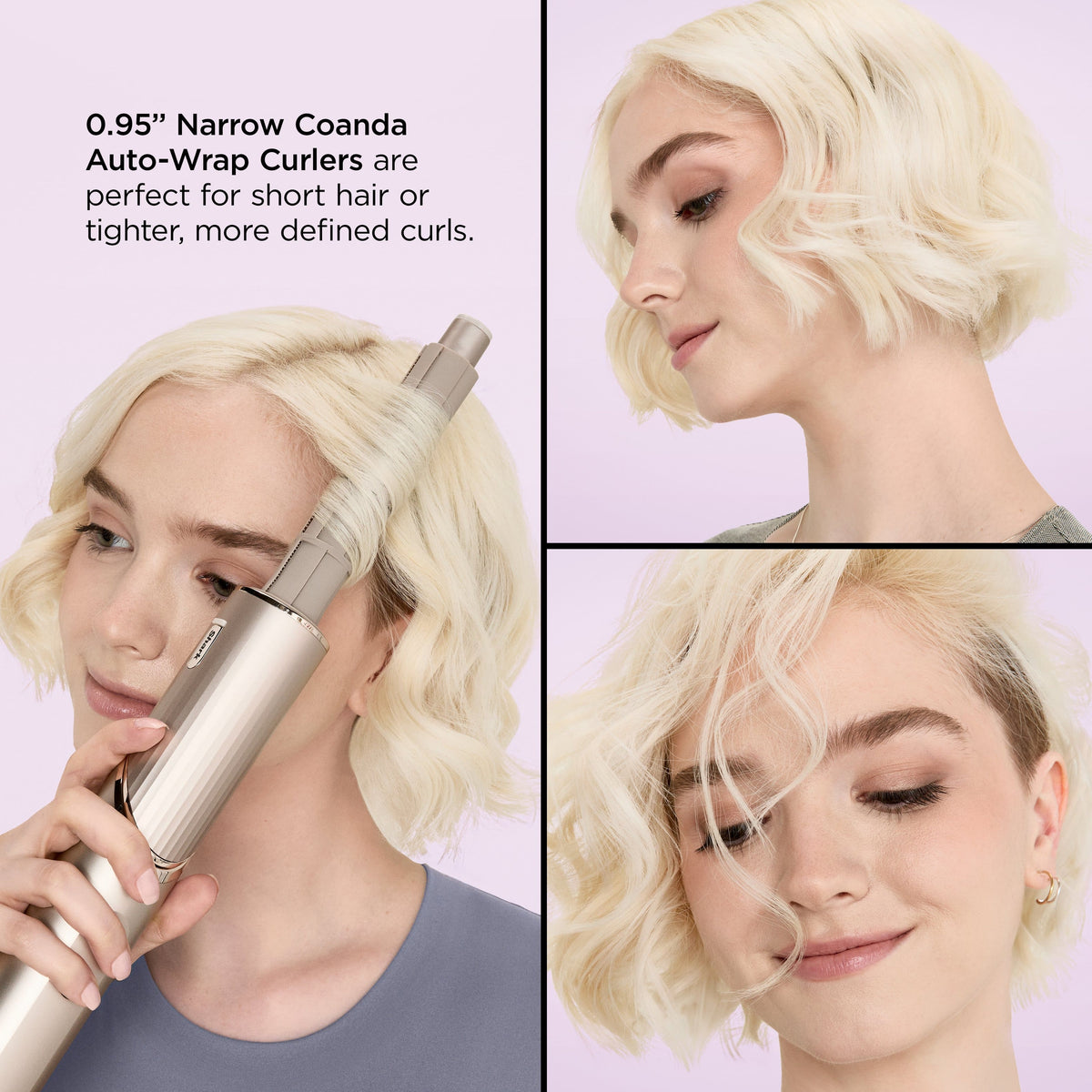 Shark - FlexStyle Air Styling & Drying System, Powerful Hair Blow Dryer and Multi-Styler - Stone Straight & Wavy