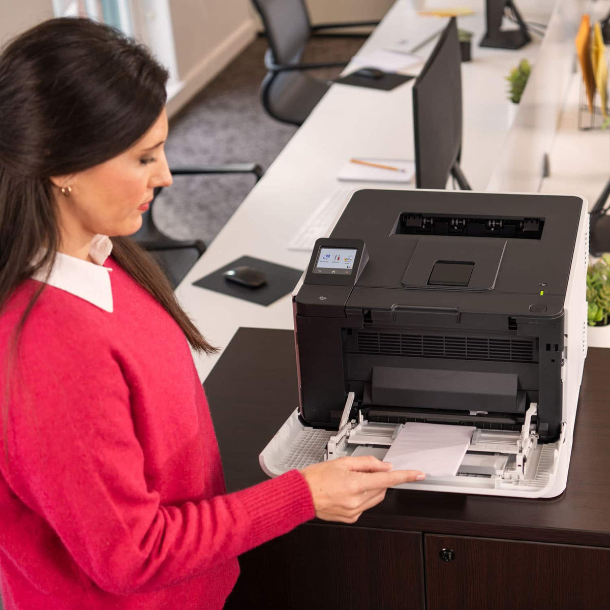 Brother - HL-L8430CDW Business Color Laser Printer with Low-Cost Printing and Wireless Networking - White