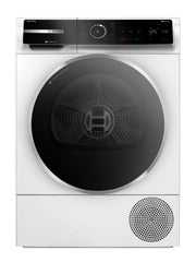 Bosch - 500 Series 4 Cu. Ft. Stackable Smart Electric Dryer with SmartDry - White