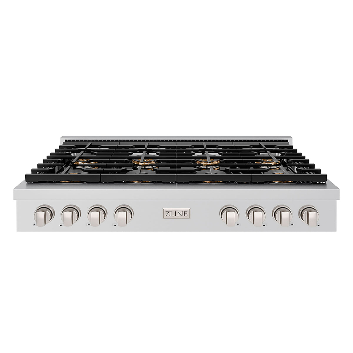 ZLINE - 48 in. Wide 8 Burner Paramount Gas Cooktop with DuoPro (PSRT48) - Stainless Steel