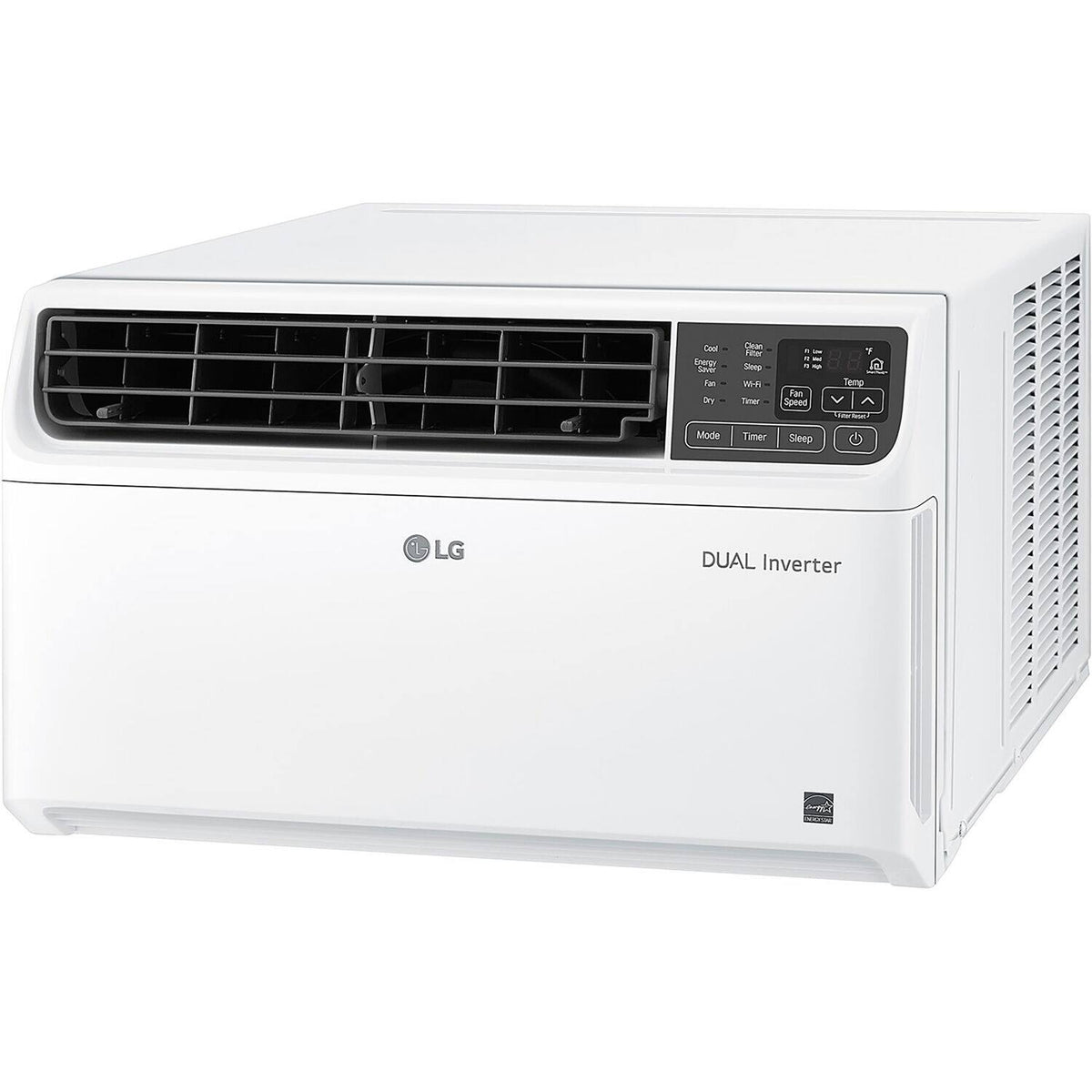 LG - 550 Sq. Ft. 12,000 BTU Smart Inverter Window Air Conditioner - White